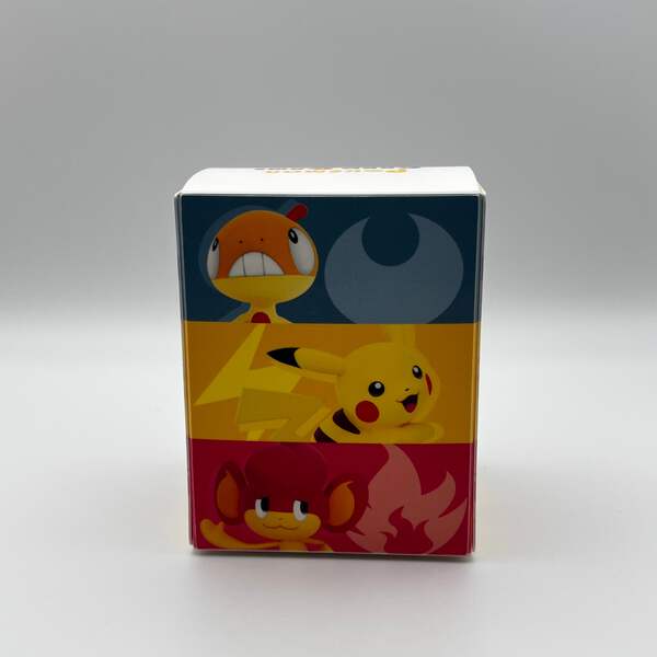 Black & White BW3 Pikachu Pansear Scraggy Deck Box Japanese