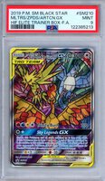 PSA 9 Moltres Zapdos Articuno GX SM210 Hidden Fates ETB Promo