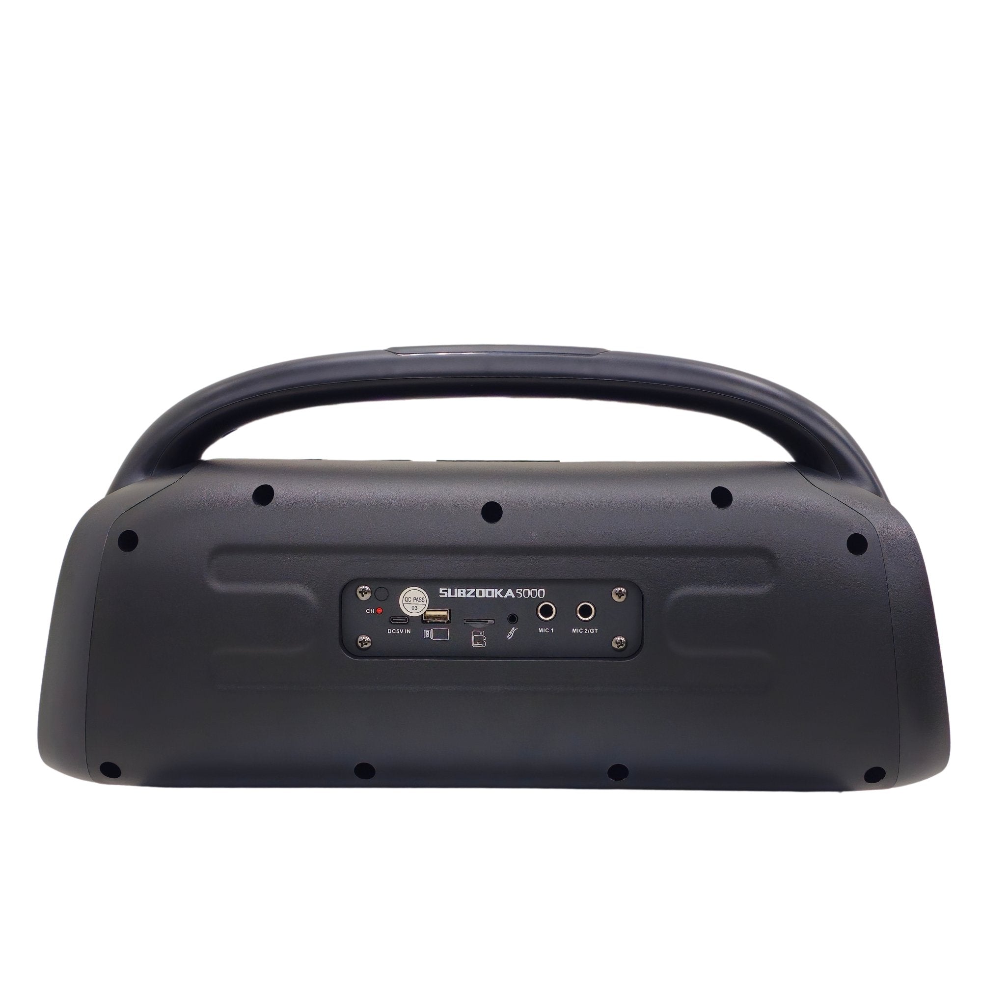 BZX-5000 Subzooka Portable Boombox Speaker with Dual 5