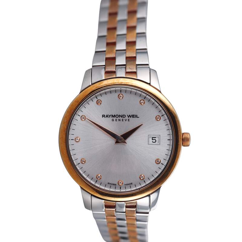 Diamond Watch Authentic Raymond Weil NWT Raymond Weil Othello Ladies Watch Diamonds | Mercari main image 2