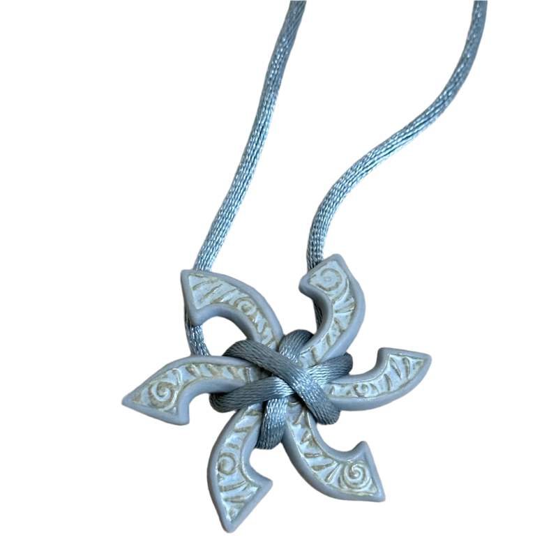 Talismania LLADRO Inner Star Pendant on Silk Cord Necklace 