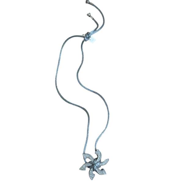 Talismania LLADRO Inner Star Pendant on Silk Cord Necklace