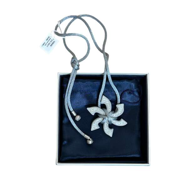 Talismania LLADRO Inner Star Pendant on Silk Cord Necklace 