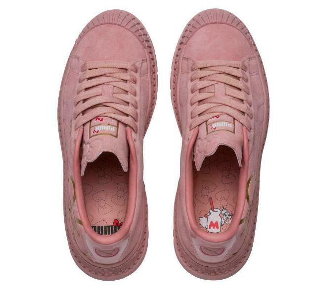 Puma x Hello Kitty Utility Women's Sneakers Pink Gold 372974