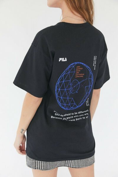 FILA-BTS Voyager Collection UO Exclusive Born To Shine T-Shirt (S