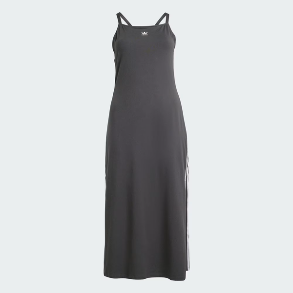 chinese dress ladies adidas Adicolor Classics 3-Stripes Maxi Dress