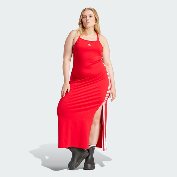 chinese dress ladies Adidas Women's Always Original Tee Dress, Almost Pink, Plus Size – Fanletic main image 1