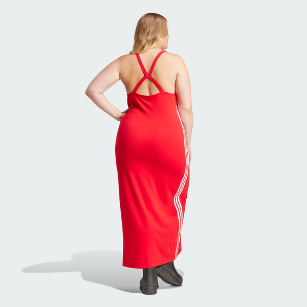chinese dress ladies Women's adidas Originals Adicolor Classics 3-Stripes Maxi Dress Black