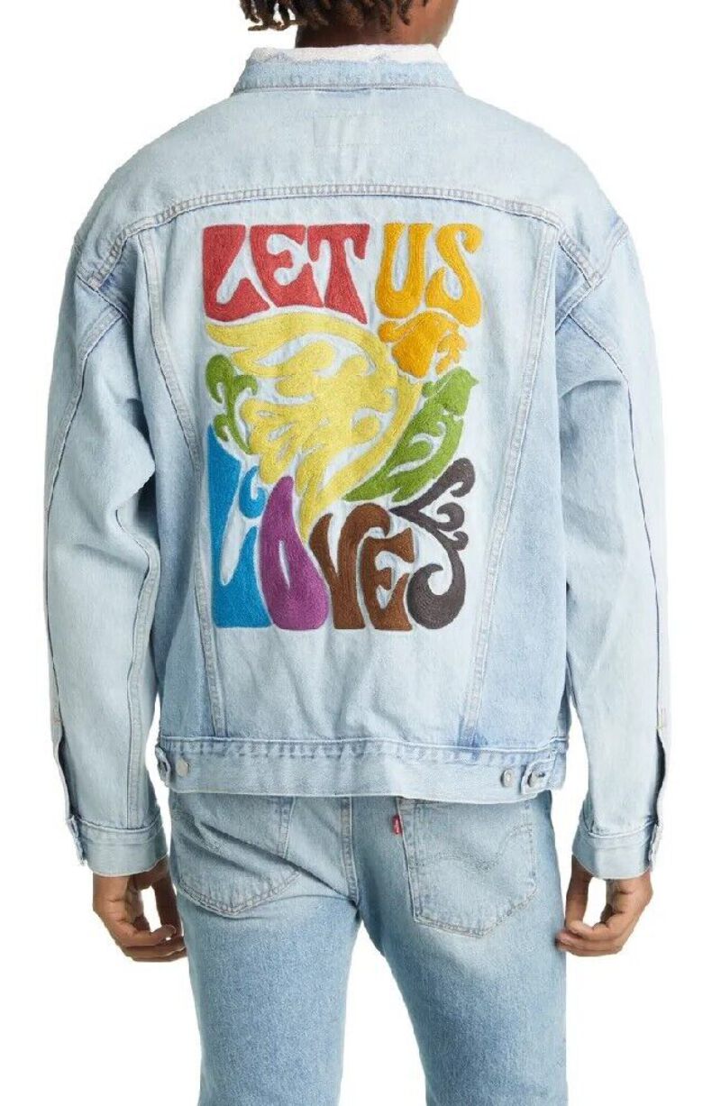 Levi's Pride Liberation Denim Trucker Jacket Men's (Size XXL