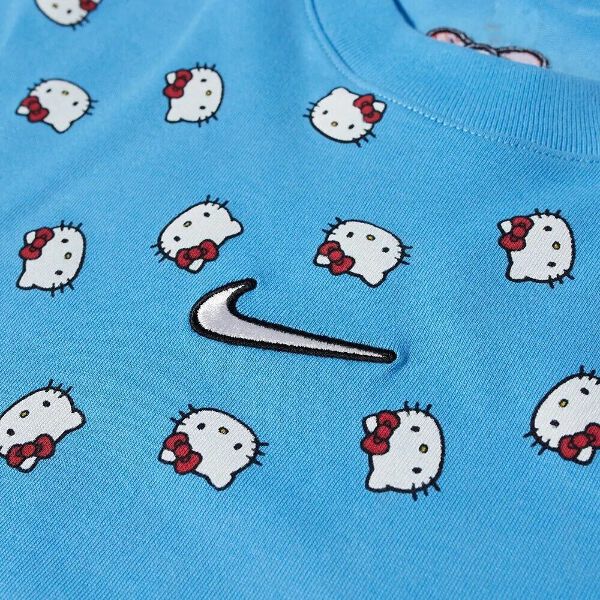 Nike x Hello Kitty T-Shirt University Blue Small (Unisex) NEW W