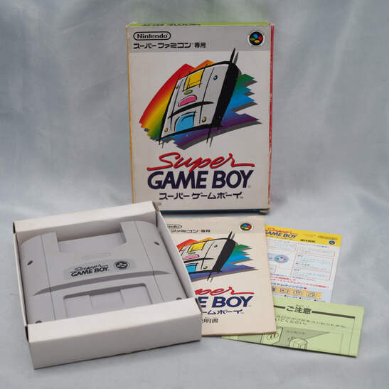 Super GAME BOY SHVC-SGB for Nintendo Super Famicom Tested