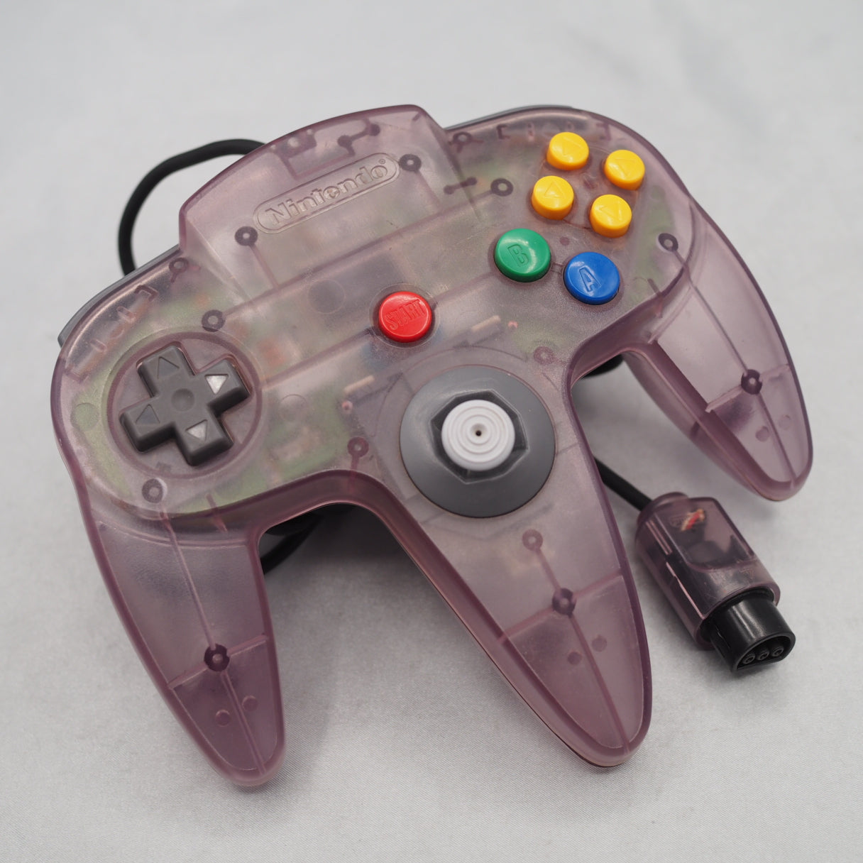 Nintendo N64 Black/Gray Controller OEM Original Authentic