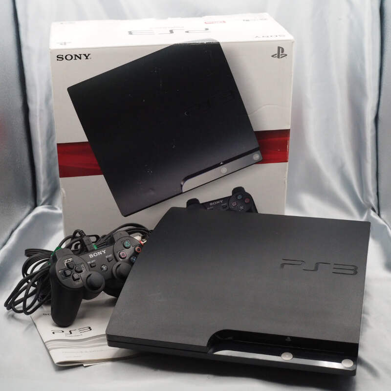 美品✨箱付きPlayStation3本体 120GB CECH-2000A PS3 Console System Charcoal Black Boxed CECH-2000A 120GB