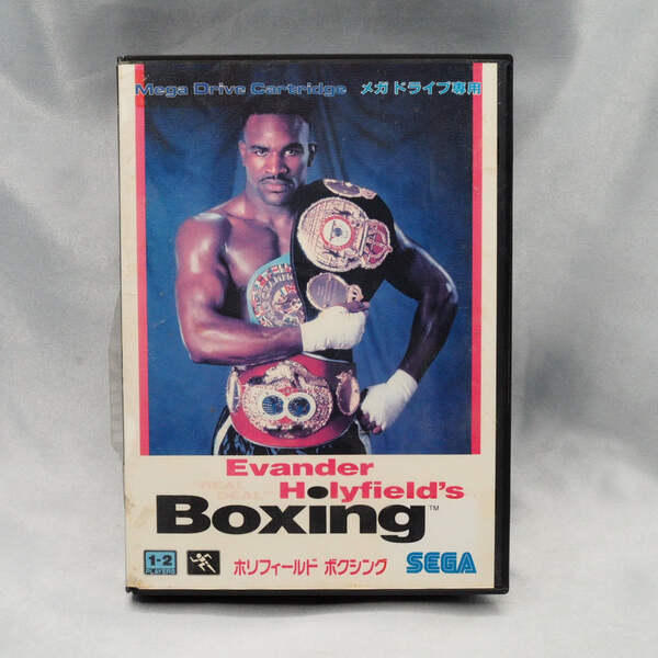 HOLYFIELD'S BOXING Sega Mega Drive Tested Working NTSC-J MD Sports