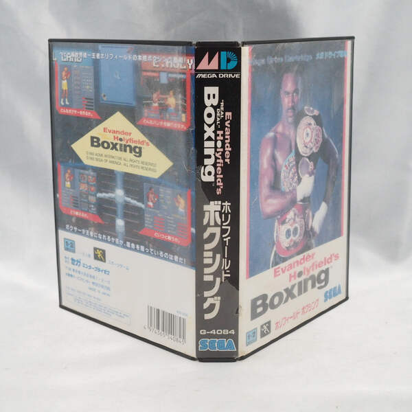 HOLYFIELD'S BOXING Sega Mega Drive Tested Working NTSC-J MD Sports