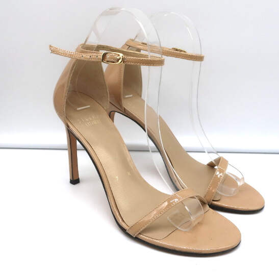 Stuart weitzman beige on sale sandals