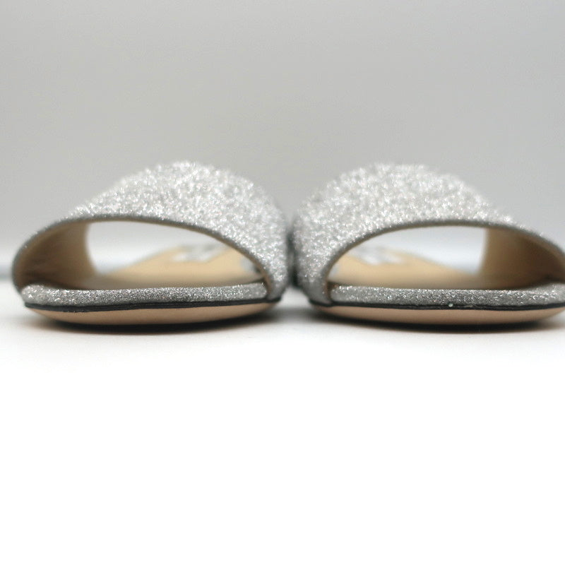 VIP SALE!【JIMMY CHOO】JONI FLAT♪デニム♪フラットサンダル♪ VIP SALE!【JIMMY CHOO】JONI FLAT♪デニム♪フラットサンダル