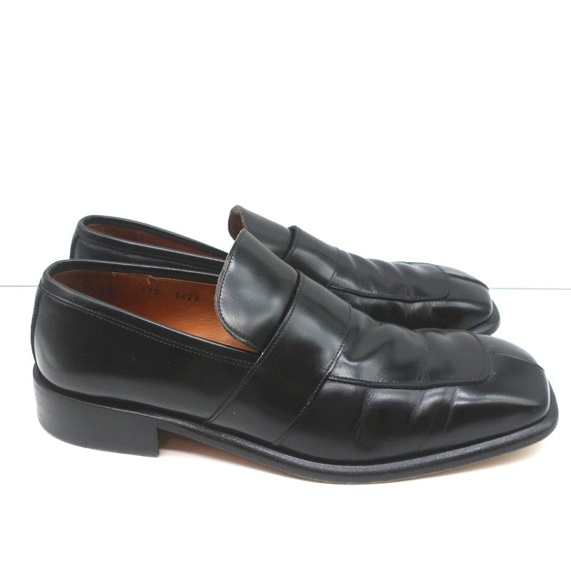 Gucci Square Toe Loafers Black Leather Size 43.5 E | eBay