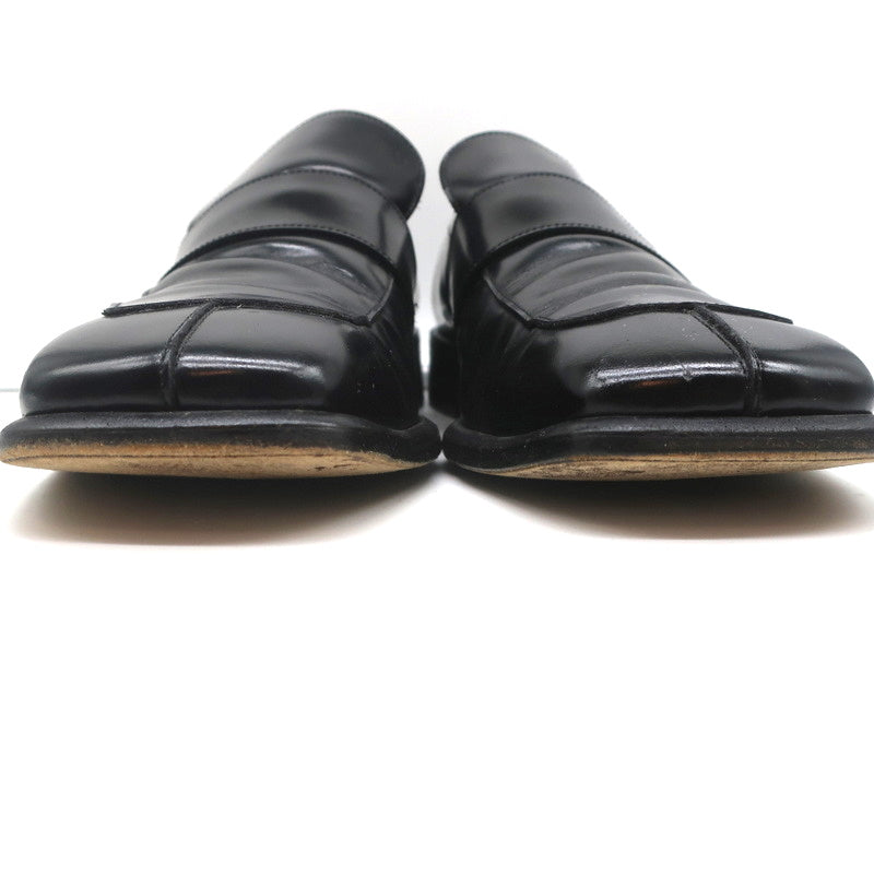 Gucci Square Toe Loafers Black Leather Size 43.5 E | eBay