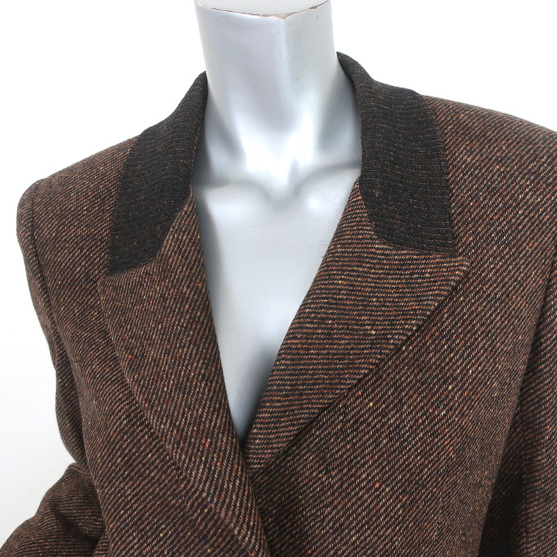 Vintage 80's VALENTINO Miss V Houndstooth Pattern Jacket