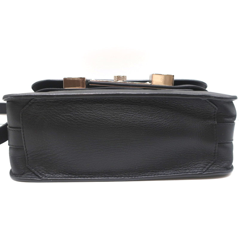 Proenza Schouler PS11 Mini Classic Shoulder Bag Black Smooth