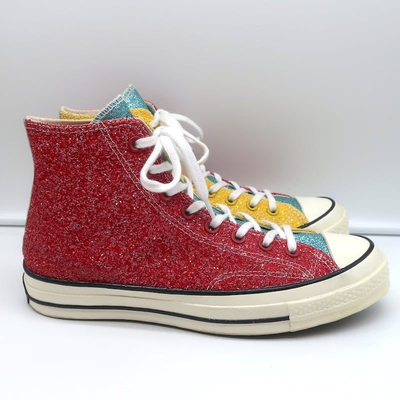 Converse x JW Anderson Glitter Chuck 70 High Top Sneakers
