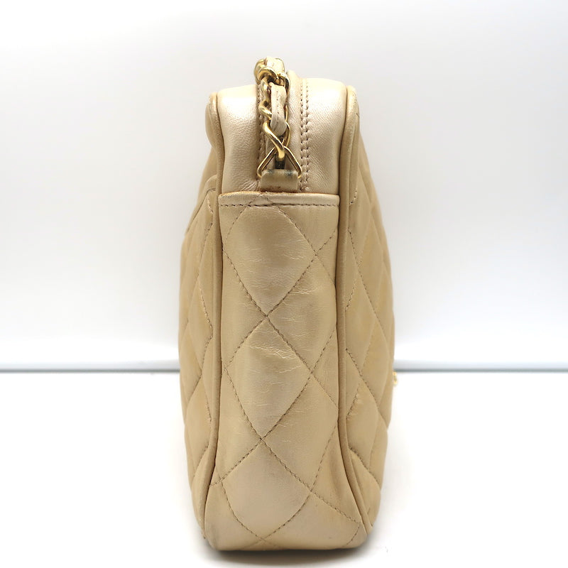 ショルダーバッグ vintage CHANEL shoulder bag Vintage Chanel Camera 1992 Single Flap Bijoux Chain CC 24K Tassel