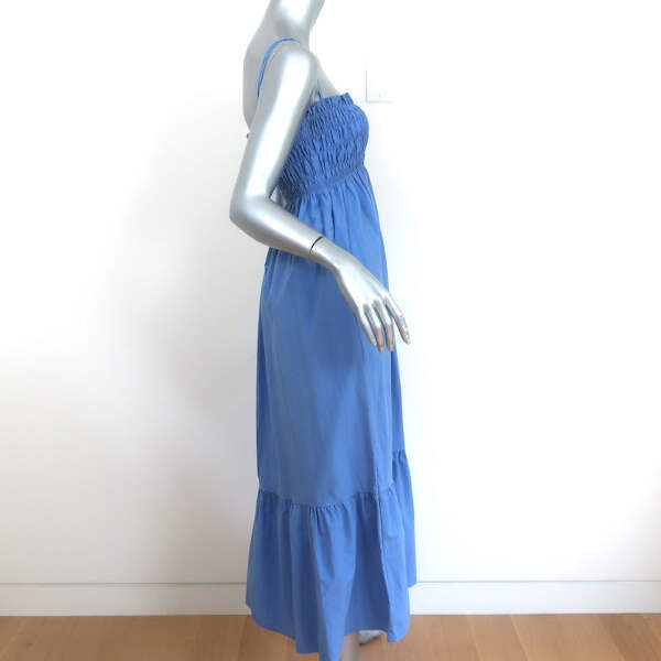 ciao lucia blue silk dress Ciao Lucia Isol Bleu Silk Dress M