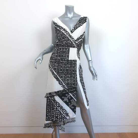 altuzarra black and white dress Meyer Dress in Black – Altuzarra main image 1