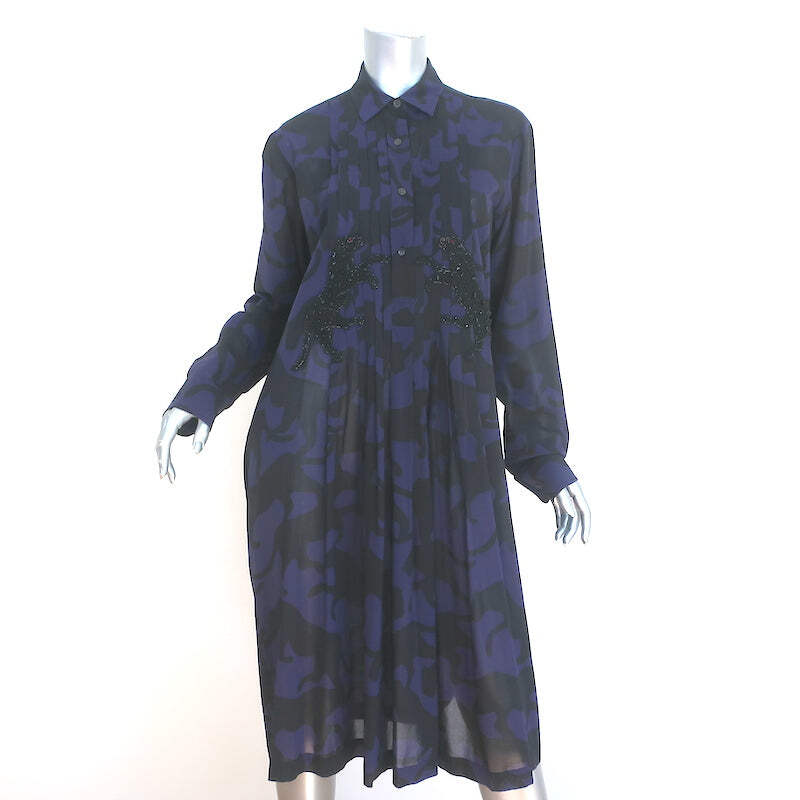 dries van noten beaded dress Silver Beaded Bustier Gown with Black Velvet Bows main image 0
