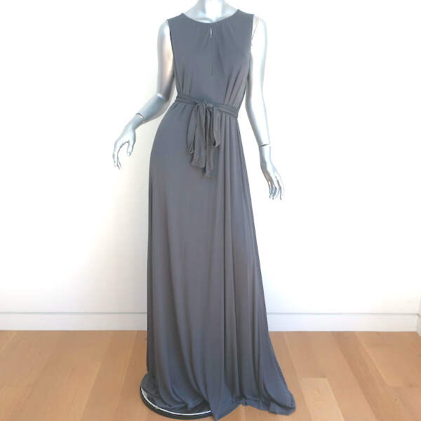 Bottega Veneta Belted Gown Gray Silk Jersey Size 40 Sleeveless Maxi Dress | eBay Bottega Veneta Belted Gown Gray Silk Jersey Size 40 Sleeveless Maxi Dress | eBay