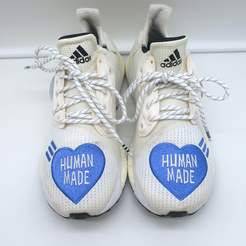 Adidas Human Made x Solar Hu Glide Blue Heart Sneakers White
