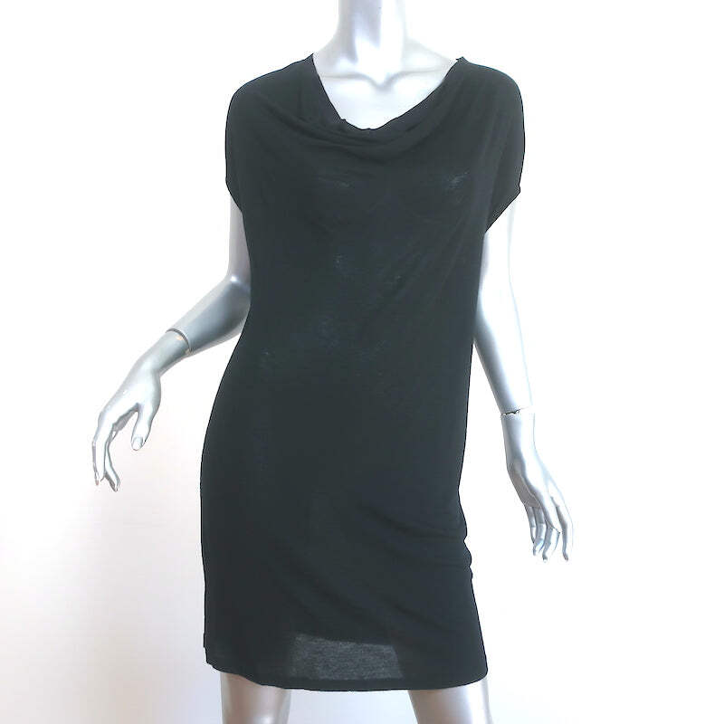 stretch matte jersey elliptical cutout dress Xscape Petite Short Sleeve Dress - Navy main image 1