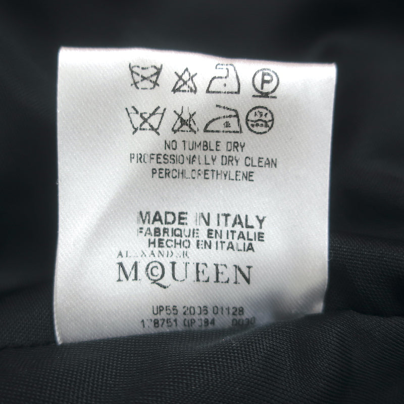 アールタイプ3 Alexander McQueen Draped Jersey Dress Black Size 46 | eBay
