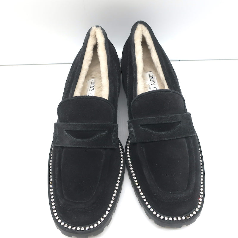 【新品-未使用】Jimmy Choo Deanna suede loafers Deanna suede loafers in brown - Jimmy Choo | Mytheresa