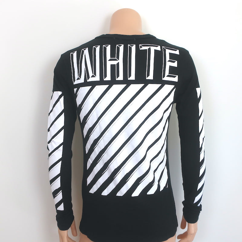 Off-White - Off-white Tシャツ Off-White c/o Virgil Abloh 3D White Long Sleeve T-Shirt Black