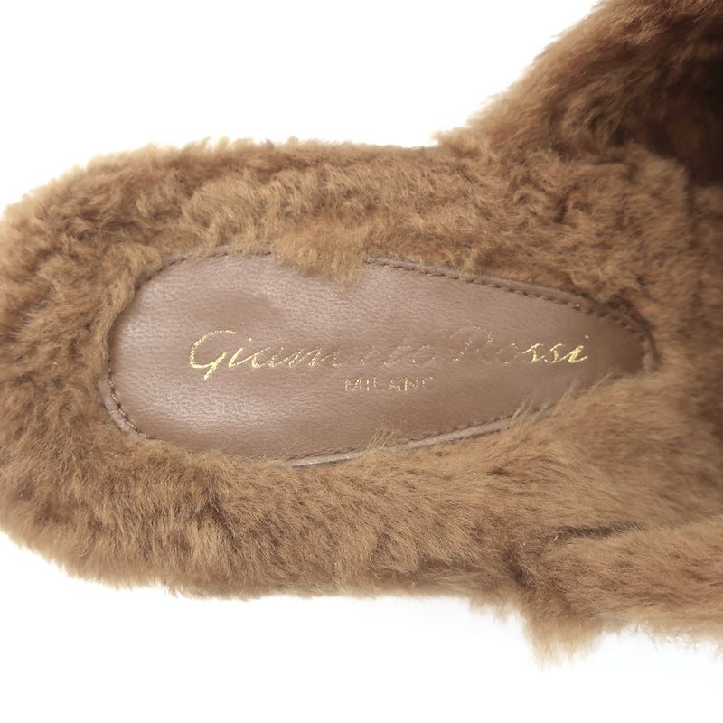【関税&送料込】Gianvito Rossi Clog Lyss In Camoscio Gianvito Rossi Lyss 95mm Suede Clogs | Brown | FARFETCH