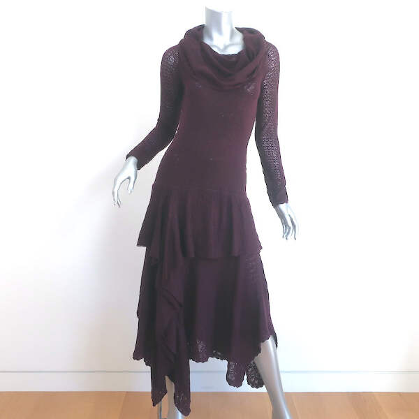 Ulla Johnson Ambrosia Midi Dress Mahogany Wool Pointelle Knit Size Medium NEW | eBay Ulla Johnson Ambrosia Midi Dress Mahogany Wool Pointelle Knit Size Medium NEW | eBay