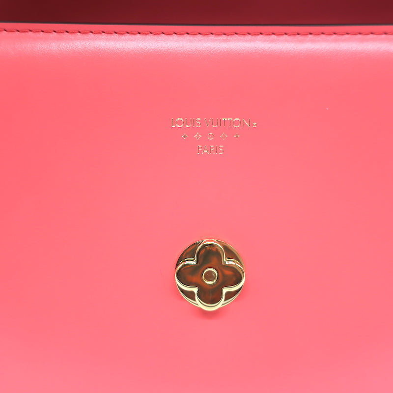 Louis Vuitton LV Pont 9 Shoulder Bag Dahlia Pink Leather NEW | eBay