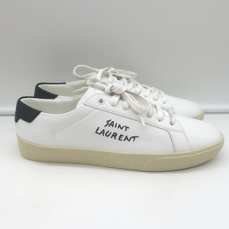 Saint Laurent Court Classic SL/06 Embroidered Low Top