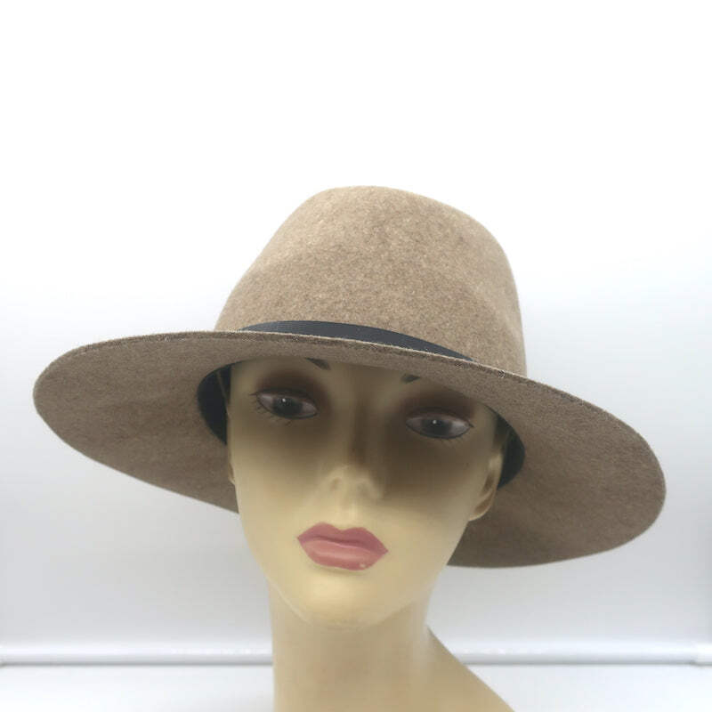 Rag & Bone Floppy Brim Fedora-Size Medium Rag & Bone Floppy Brim Fedora Hat Black Wool Felt Size  main image 2
