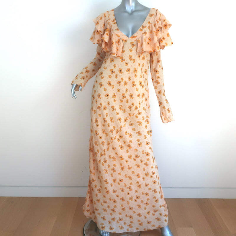 chinese dress ladies Garbo Dress - Burnished Gold Lace main image 1