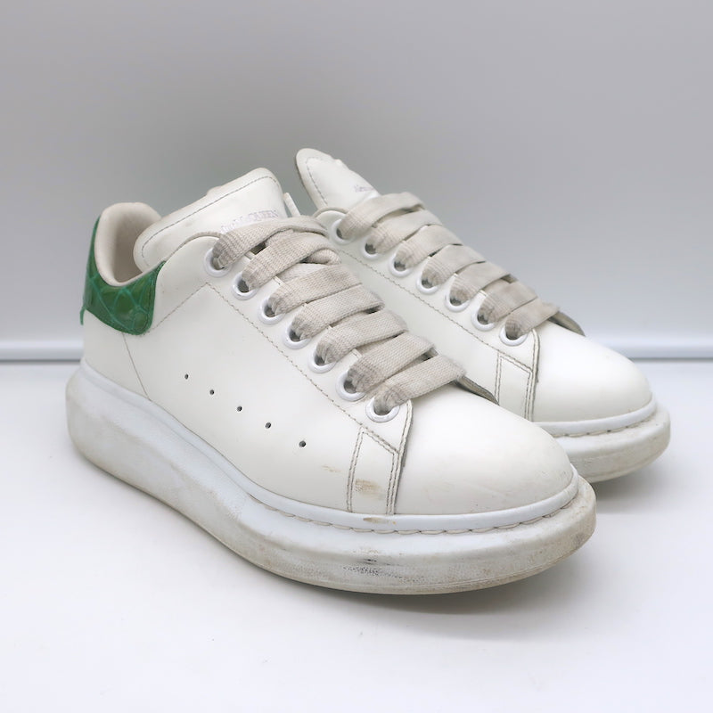 週末値下★美品Alexander McQueen スニーカー ホワイト/グリーン 19264_0.jpeg?etag=