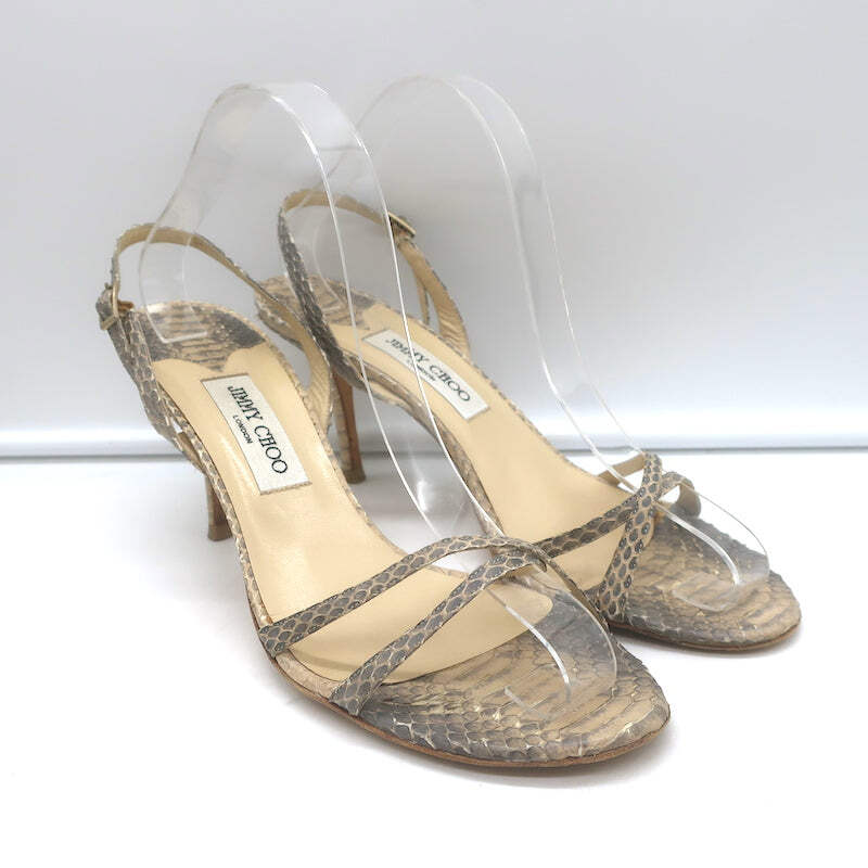 Jimmy★Choo(セールで破格)大人気ウェッジPARKER100/Sand Jimmy Choo Saeda 100MM Crystal-Embellished Pumps | Saks