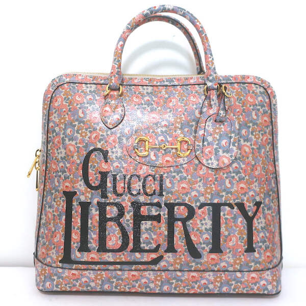 Gucci x Liberty London 1955 Duffle Bag Floral Print Leather Large Gucci x Liberty London 1955 Duffle Bag Floral Print Leather Large