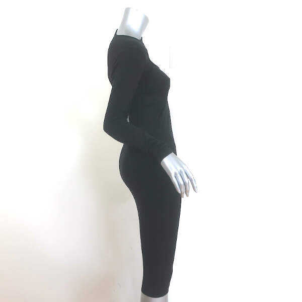 helmut lang asymmetrical jersey dress Helmut Lang Asymmetrical Fine Wool Jersey Dress Size S