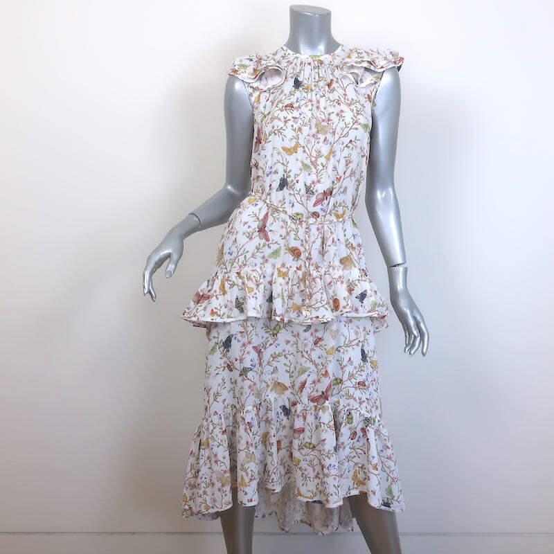 zimmermann frilled midi dress Zimmermann Laurel Frill Midi Dress