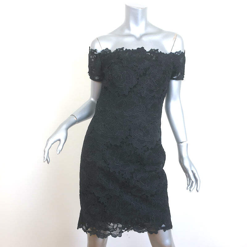 ml monique lhuillier off the shoulder lace dress Monique Lhuillier New Wedding Dress Save 45%