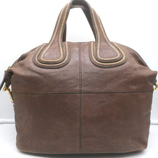 Givenchy Medium Studded Nightingale Bag Brown Leather Satchel | eBay Givenchy Medium Studded Nightingale Bag Brown Leather Satchel | eBay