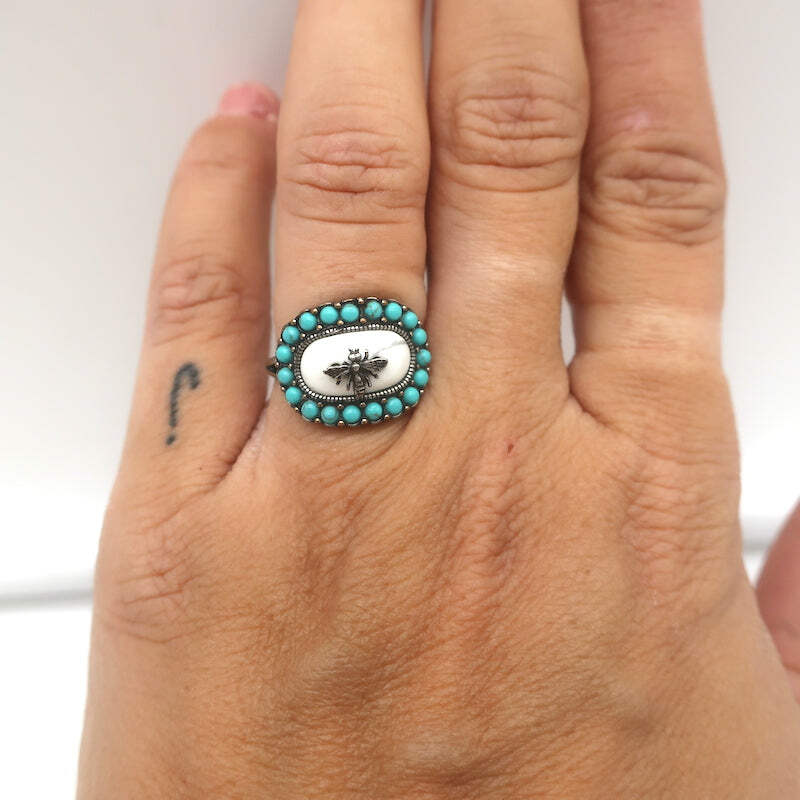 アクセサリー Vintage Christian Dior Color Stone Ring Christian Dior Ring US size 6.5 Emerald motif Rhinestone Green